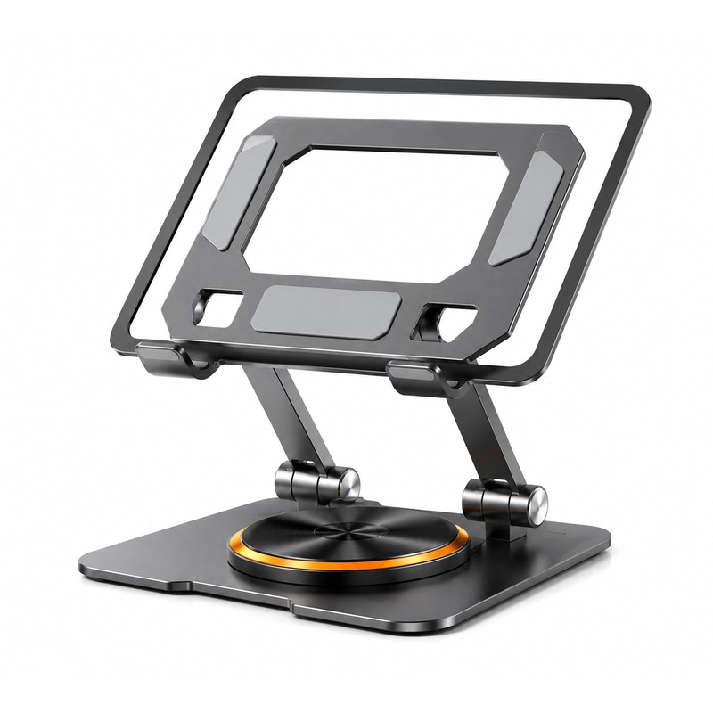 Aluminum Alloy 360 Degree Rotation Foldable Mobile Phone Tablet Bracket