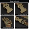 Qavctw 2x 1'' Buckle Quick Side Release Buckle for Tactical