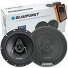 BLAUPUNKT BPS-ES650 6.5" 3-Way Slim Car Speaker 120W with Grilles