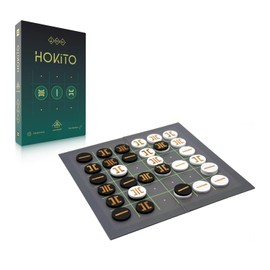 Cosmoludo 3143100 Hokito, Board Game, Strategy Game, 2-Person Game, Abstract Game for Adults and Children from 8 Years, L
