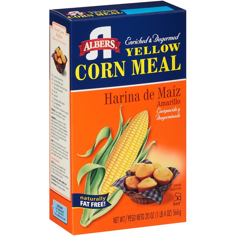 Albers Yellow Corn Meal, 20 oz (Pack of 3)