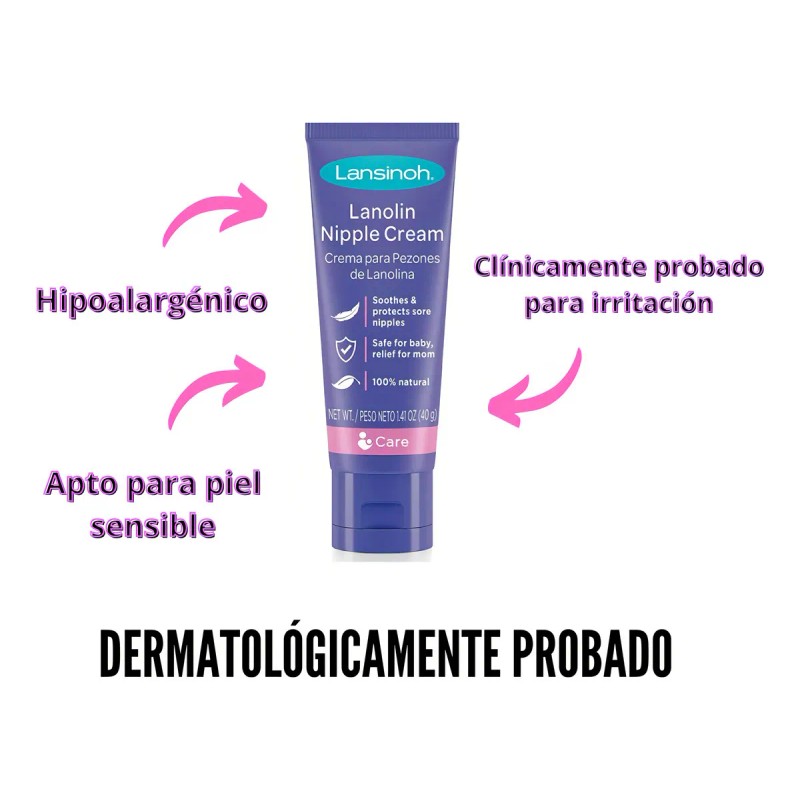 Crema Lanolina Lansinoh Para Pezones