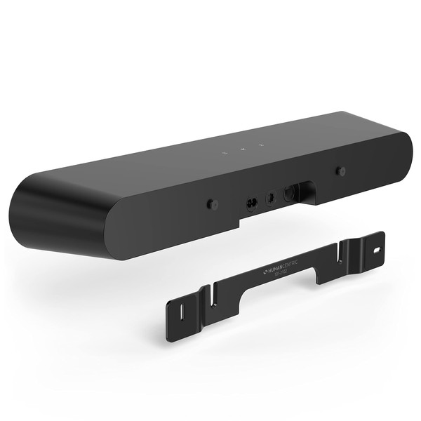HumanCentric Wall Mount Compatible with Sonos Ray Sound Bar (Black),