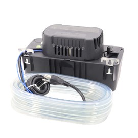 Beckett Corporation BK171TUL (Replaces CB151TUL) Medium Condensate Pump with Safety Switch and Tubing, 115V, 17 Foot Max Lift, Black