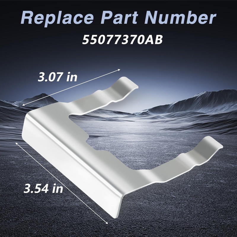 FUSCH 2PCS Rear License Plate Lamp Clips，License Plate Light Retainer