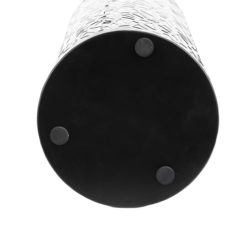 Umbrella Stand Rack for Entryway Metal Hollowed Freestanding Round Umbrella