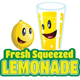 Lemonade 36" Concession Decal Sign cart Trailer Stand Sticker Equipment