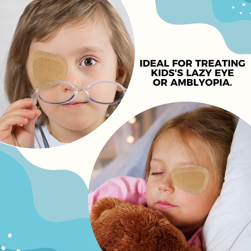 GlobalRoll 20 Pcs Adhesive Eye Patches, Eye Patches for Adults