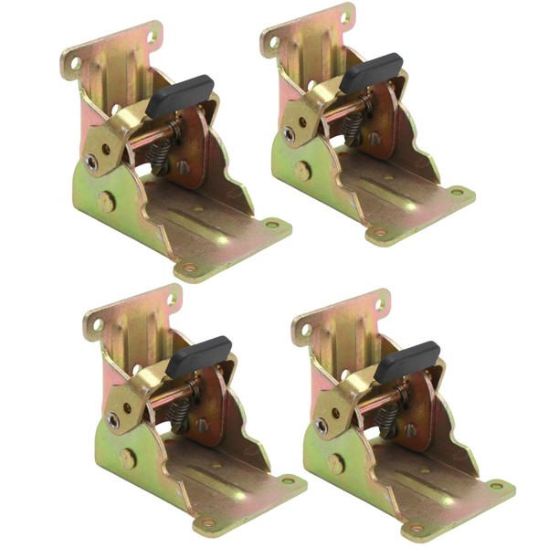 Table Leg Folding Brackets, 4 PCS Heavy Duty Foldable self