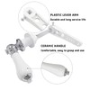 TIANNAIT 1 x Ceramic Toilet Flush Handle, Toilet Flush Handle,