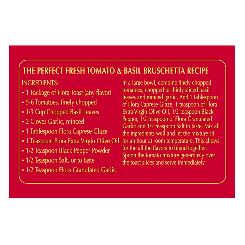 Flora Foods Toast Italian Classic - 1 Package (11.05 oz.)