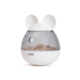 Catit PIXI Dispensador de golosinas, Juguete Interactivo para Gatos, Mouse
