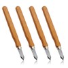 NIIIYTYB 4Pack Woodworking Marking Knife with High Carbon Steel Blade