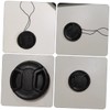 TEHAUX 4 Pcs Lens Cover Replacement Dustproof Splashproof Camera Lens