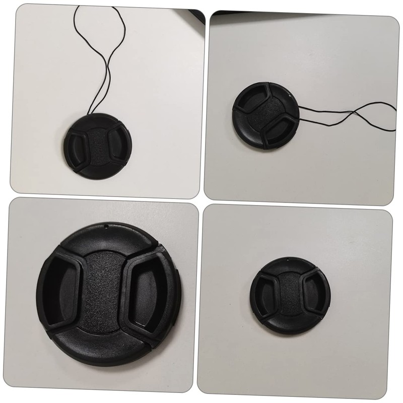 TEHAUX 4 Pcs Lens Cover Replacement Dustproof Splashproof Camera Lens