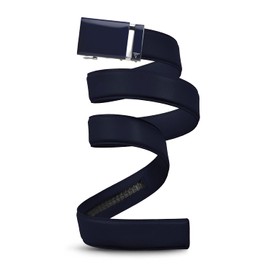 Mission Belt Men's Ratchet Belt - Admiral - Deep Blue Buckle/Deep Blue Leather, Small (28-32)