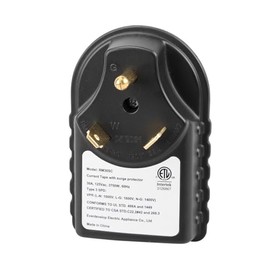MAKERZ 0 84 30A RV Surge Protector Plug - 22,500A / 1,050 Joules Maximum Spike Absorption, ETL-Certified
