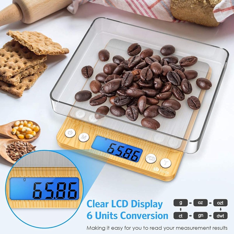 AMIR Precision Scales 0.01 g, 500 g/0.01 g Digital Scale,