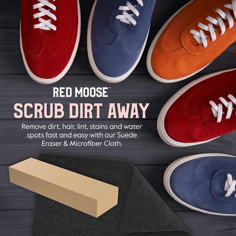 RED MOOSE Shoe Cleaner Kit - 6pc Sneaker Cleaning Set