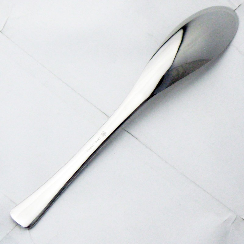 Tsubame Bussan 01406508 Smart Spoon, 18-8 Stainless Steel, L