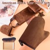 4 Pcs Set Tanning Mitt Set, Fake Tan Mitt and
