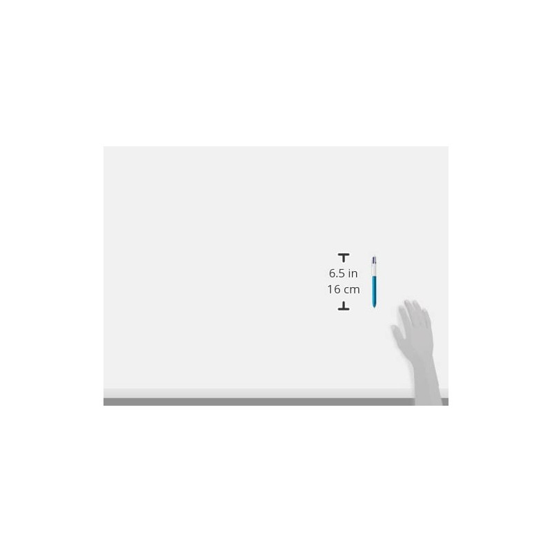 BIC - 1 pen 4 colours shine – white/metallic blue