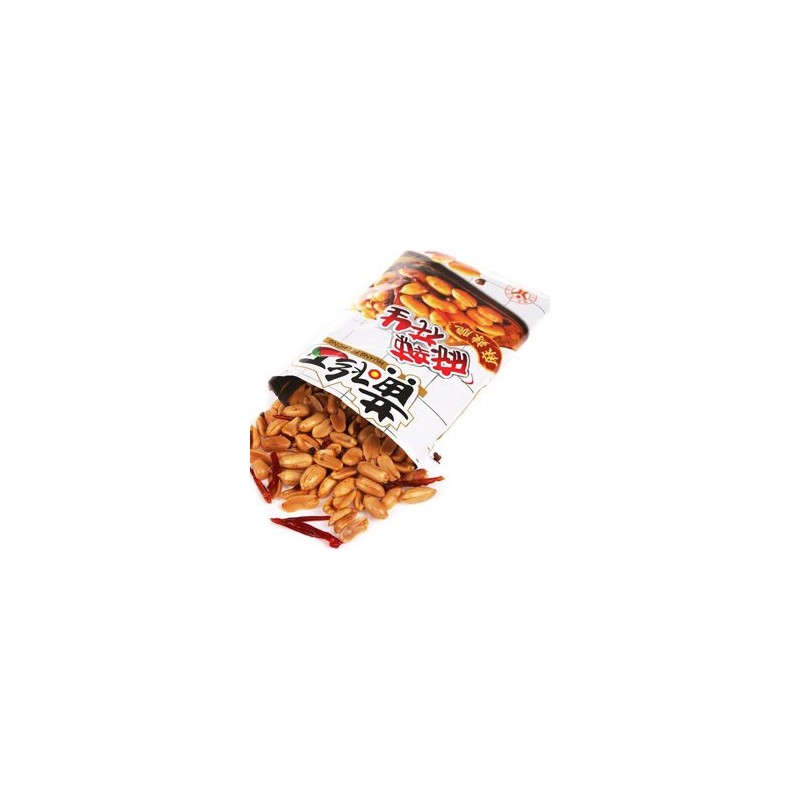 HUANG FEI HONG Spicy Peanut Family Size 210g Pack of