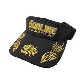 SUNLINE CP-3730 Sun Visor, Black/Gold