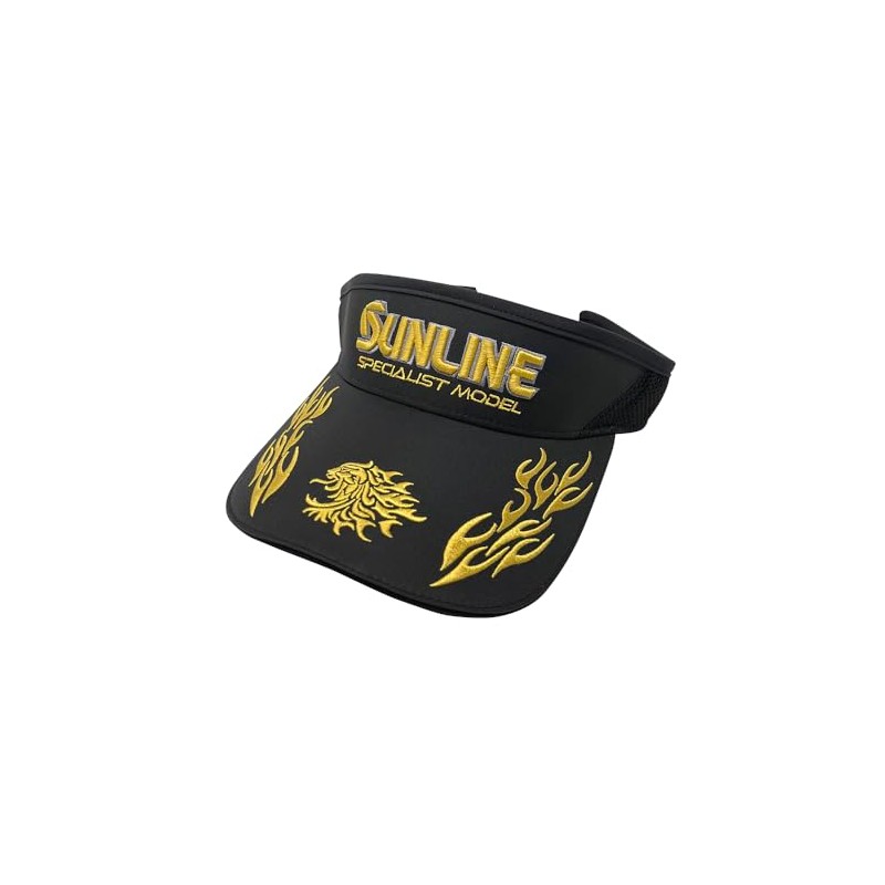 SUNLINE CP-3730 Sun Visor, Black/Gold