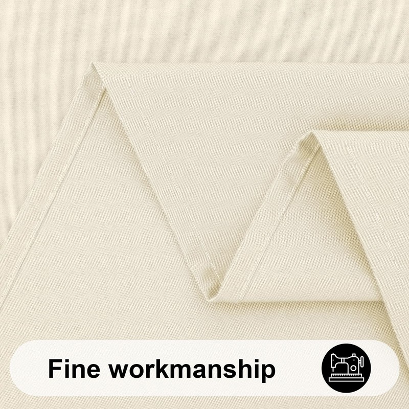 smiry Table Cloth Wipe Clean Rectangular 140x300 cm, Wipeable Water