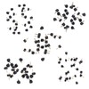 120Pcs High Heel Tip Caps TPU Polyurethane Iron Shoes Repairing