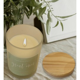 Aromatherapy Candle for Home Scented, You are Going to Be a Great Mom Candle, Lavender Scented Soy Candle with Wooden Lid, Aromatherapy Candle Gift for Mom to Be, Baby Shower, Pregnancy, Mother’s Day