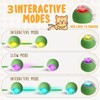 JinRui-T 2 PCS Active Rolling Ball with Tail for Dogs,Chewie