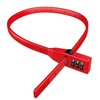 BASI Cable Tie Lock, Universal Security Strap with Steel Core,