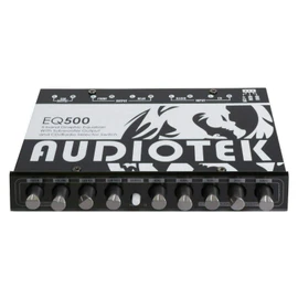Audiotek AT-EQ500 5-Band Car Audio Graphic Equalizer with Sub Output for Car Stereo/Speakers Tuners Tone Adjustable from -12db to +12db Sub Volume Adjustable