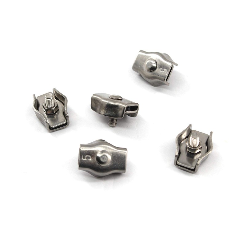 304 Stainless Steel Wire Rope Clip Cable Rope Single clamp