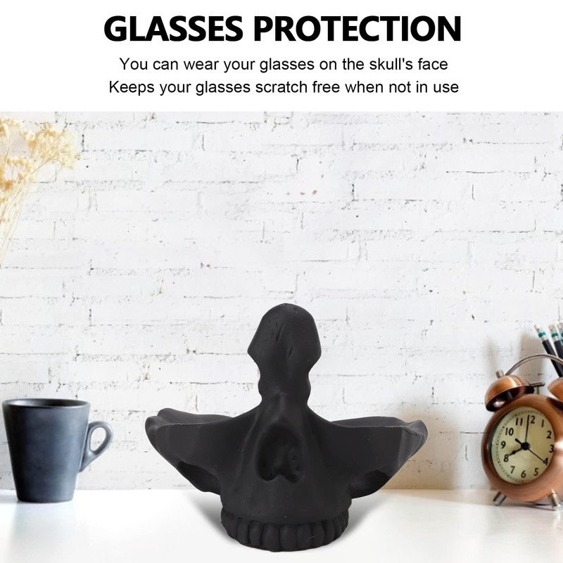 Focket Soporte para Gafas de Calavera, Práctico Soporte Creativo para