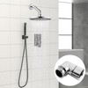 2pcs Shower Head Elbow Adapter Shower Arm Elbow Adapter for
