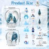 Youyole 47 Pack DIY Snow Globe Kit Includes 10 Clear