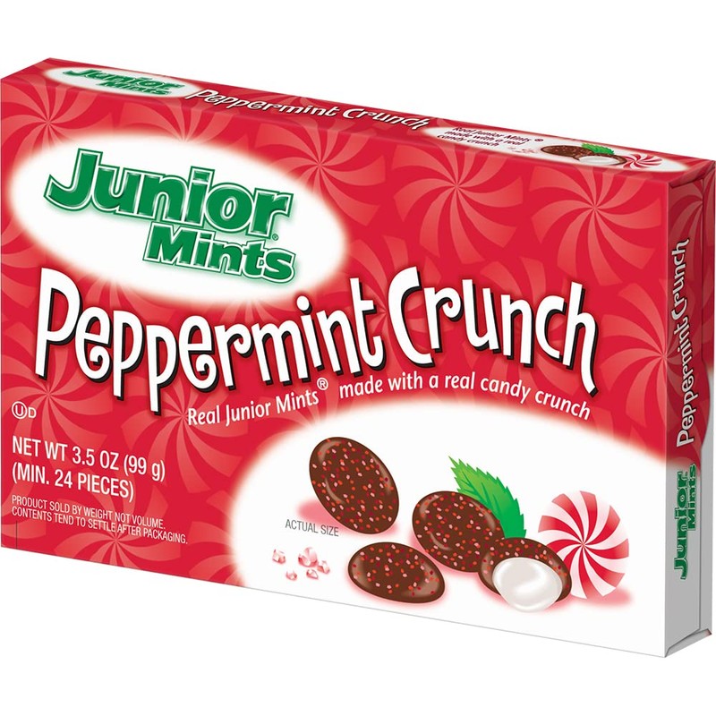 PEPPERMINT CRUNCH 3.5OZ by JUNIOR MINTS MfrPartNo 53965