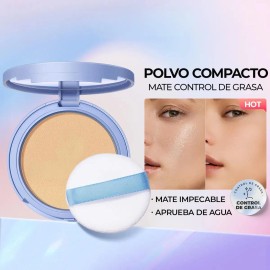 Base De Maquillaje Polvo Compact Fijator Matte Tono 03