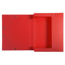 Exacompta Exabox archive box (with a back label to indicate contents, PP 700 μ, back 40 mm, opaque, A4) random colour, 5970E