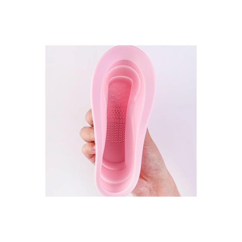 Limpiador de Brochas de Maquillaje ZJchao, Limpieza Eficaz Adecuada, Silicona,