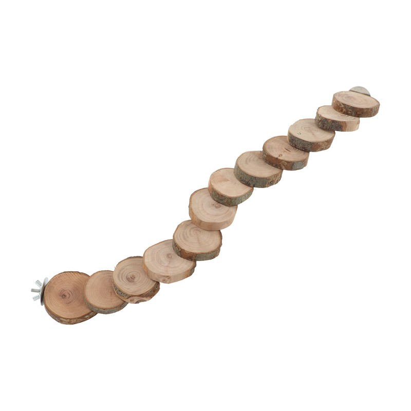 Wooden Hamster Ladder Bridge Wooden Hamster Climbing Toy to Play