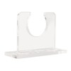2pcs Baseball Bat Holder for Vertical Display Sturdy Acrylic Bat