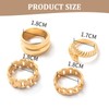 Stack Knuckle Rings Set,8 Pieces Stacking Rings Gold Silver For