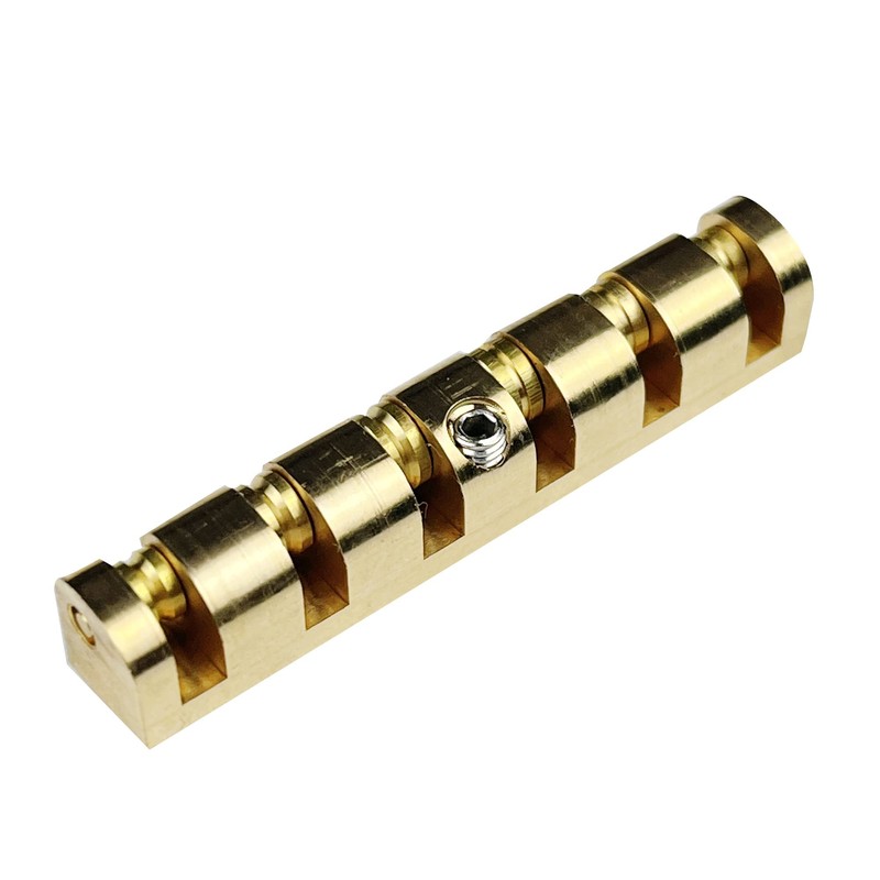Kaynes 43mm Height Adjustable Brass Roller Guitar Nut Replacement for