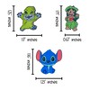 Lashicorn Ohana Blue Movie Characters Popular Silicone Focal Bead Island