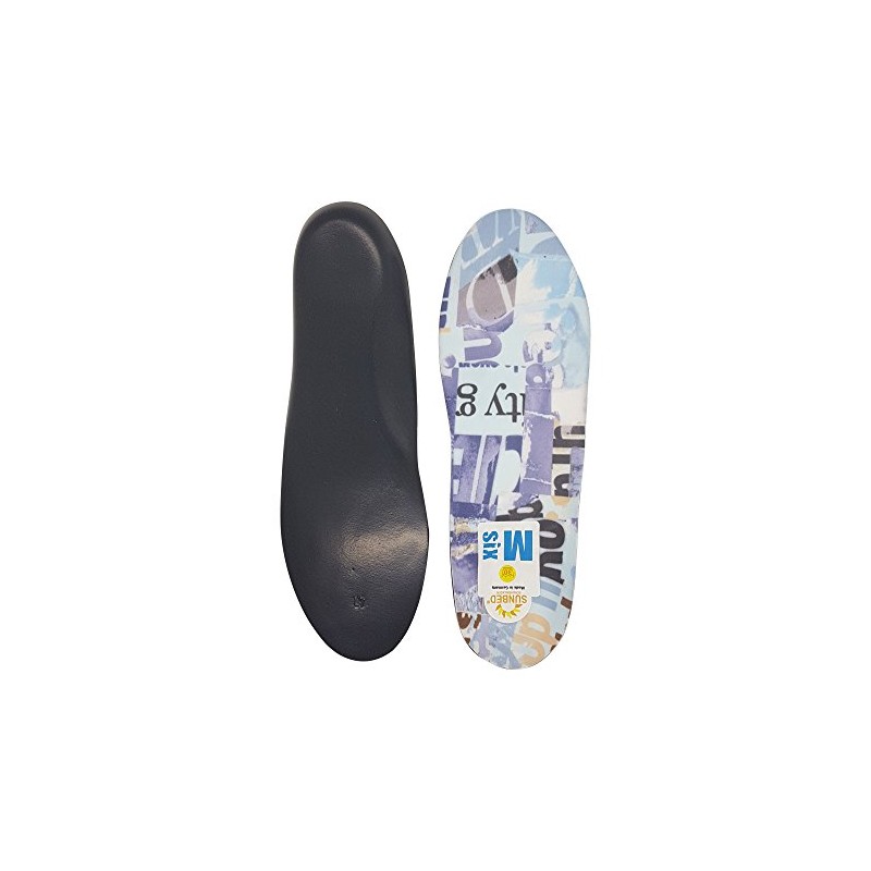 Sunbed Six Anatomical Soft Foam with Heel Shell - Blue,