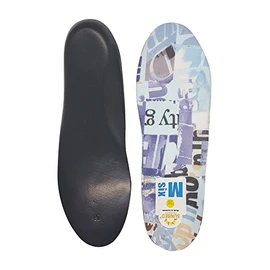 Sunbed Six Anatomical Soft Foam with Heel Shell - Blue, Blue, 46 EU